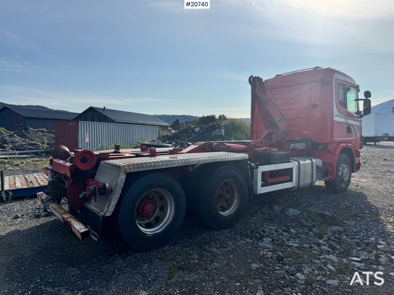 Scania R124 - Hákový nosič kontejnerů: obrázek 3 Scania R124 - Hákový nosič kontejnerů: obrázek 3