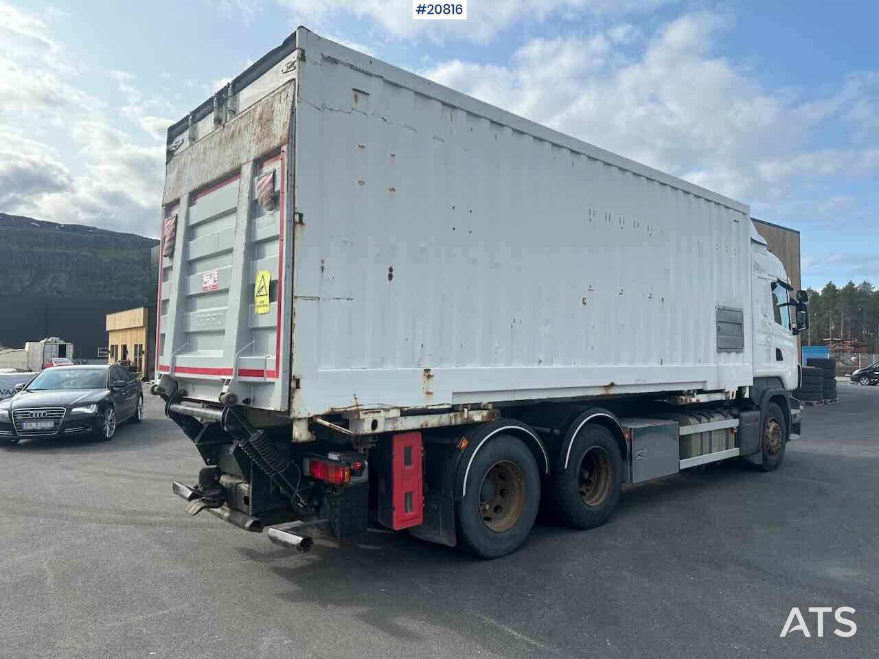 Skříňový nákladní auto Scania R480: obrázek 6