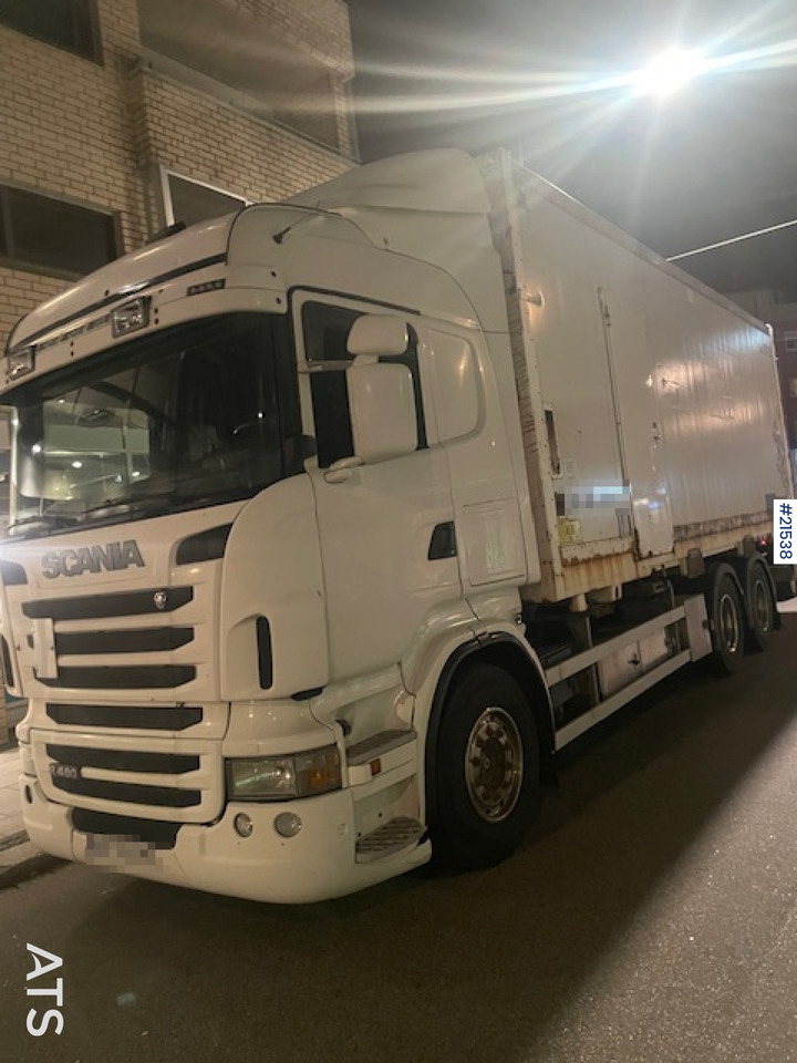 Scania R480 Skapbil m/ 2t lift - Skříňový nákladní auto: obrázek 1 Scania R480 Skapbil m/ 2t lift - Skříňový nákladní auto: obrázek 1