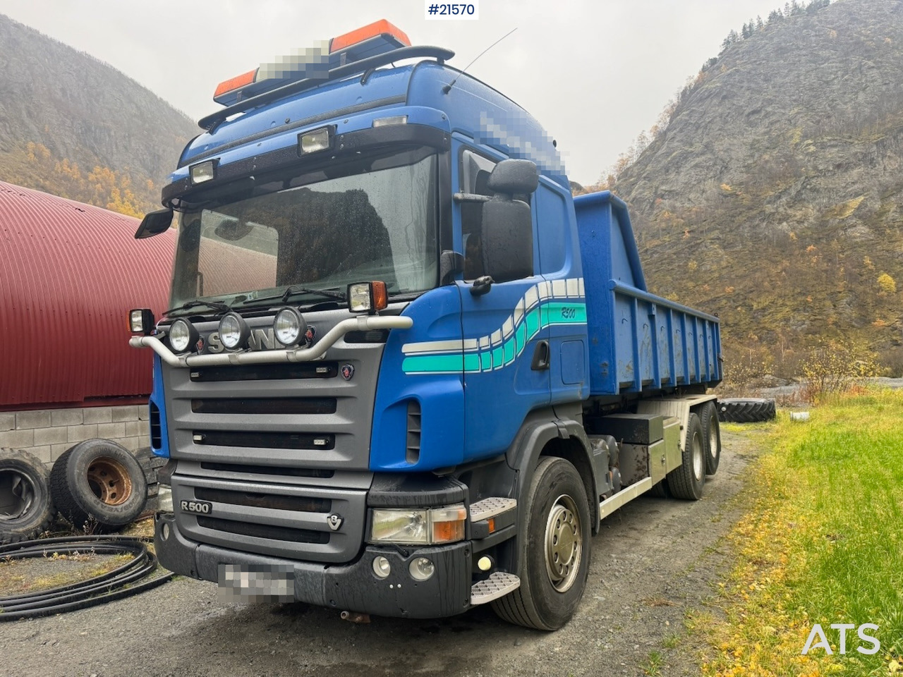 Scania R500 Krokbil m/ Kasse - Hákový nosič kontejnerů: obrázek 1 Scania R500 Krokbil m/ Kasse - Hákový nosič kontejnerů: obrázek 1