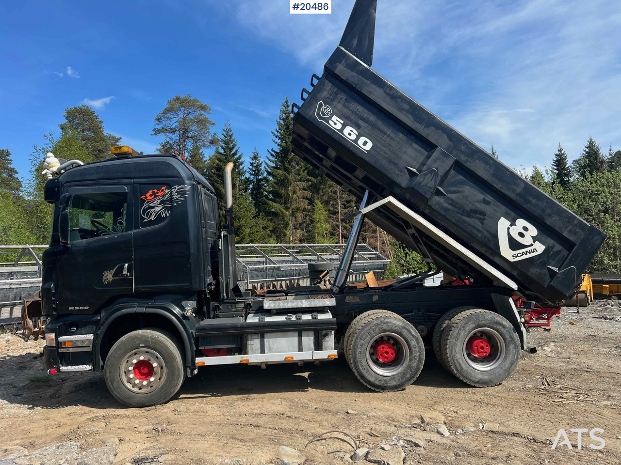 Sklápěč Scania R560: obrázek 19