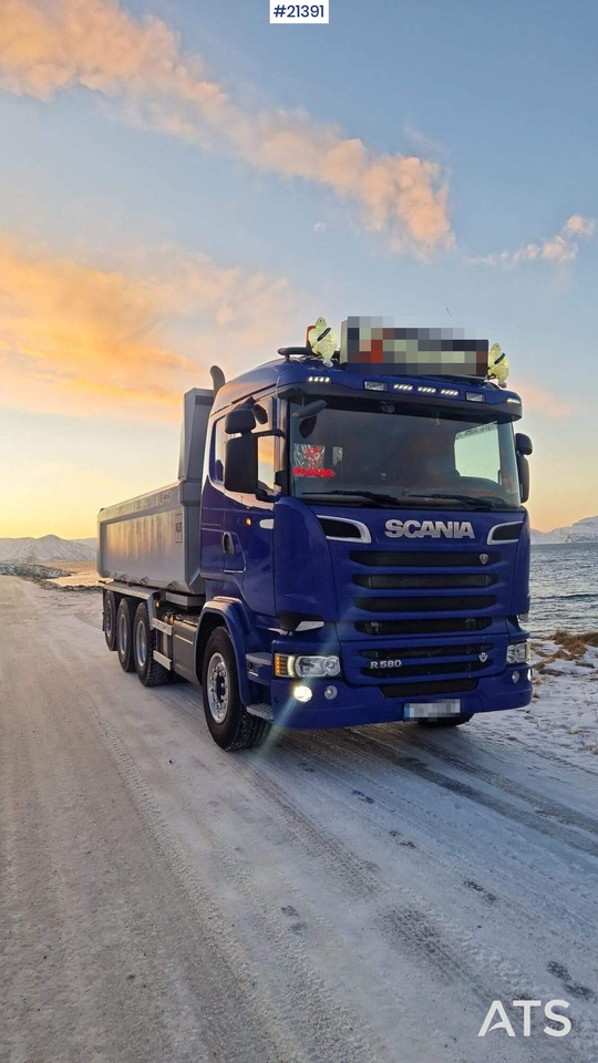 Scania R580 8x4 tippbil. Mye deler byttet! - Sklápěč: obrázek 1 Scania R580 8x4 tippbil. Mye deler byttet! - Sklápěč: obrázek 1