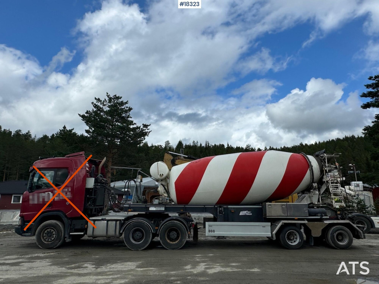 Scania R580 - Autodomíchávač: obrázek 2 Scania R580 - Autodomíchávač: obrázek 2
