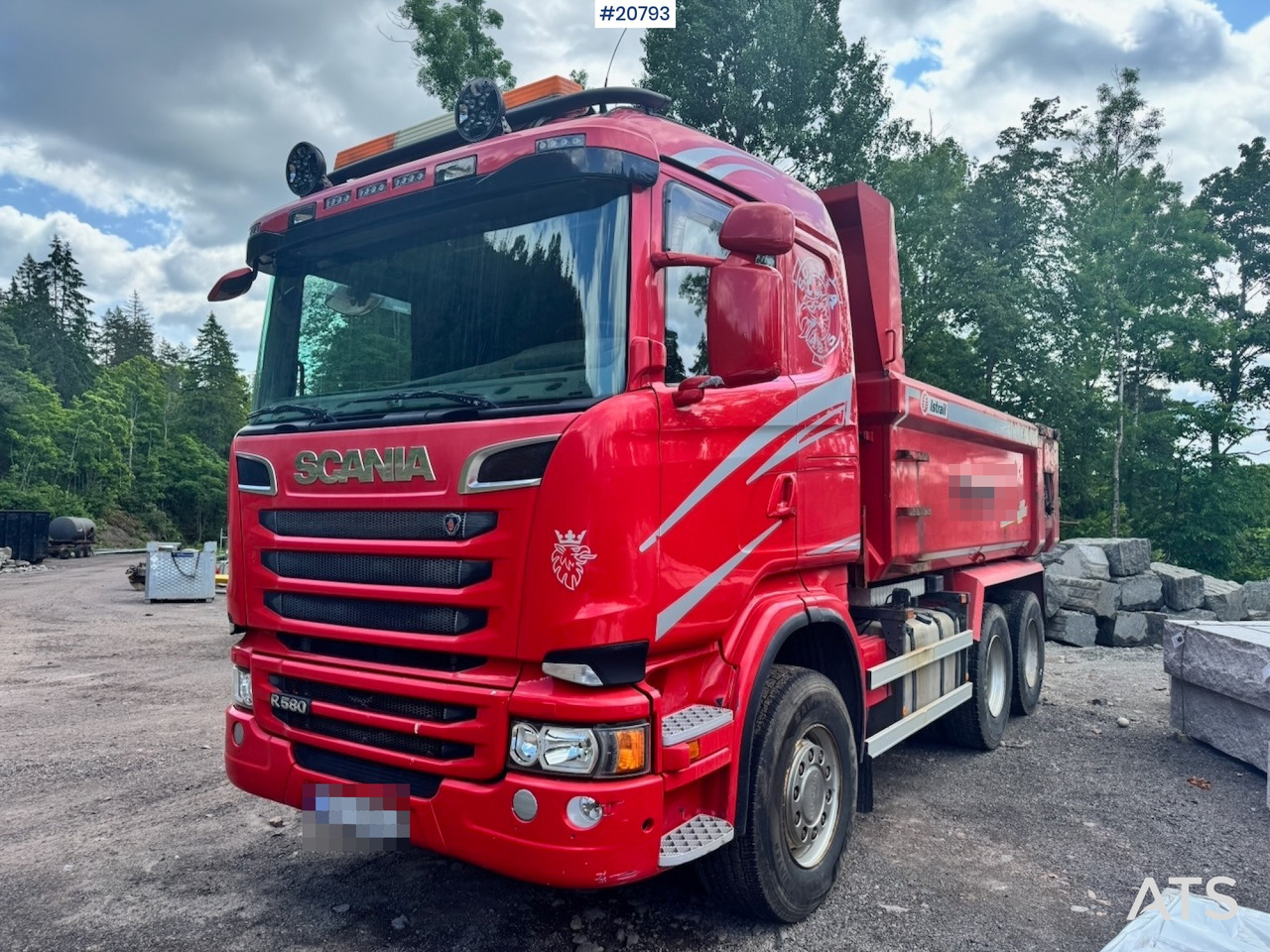 Scania R580 - Sklápěč: obrázek 1 Scania R580 - Sklápěč: obrázek 1
