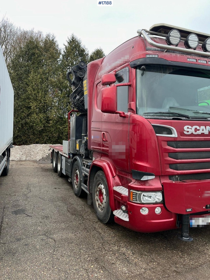Scania R580 - Nákladní automobil valníkový/ Plošinový, Auto s hydraulickou rukou: obrázek 2 Scania R580 - Nákladní automobil valníkový/ Plošinový, Auto s hydraulickou rukou: obrázek 2