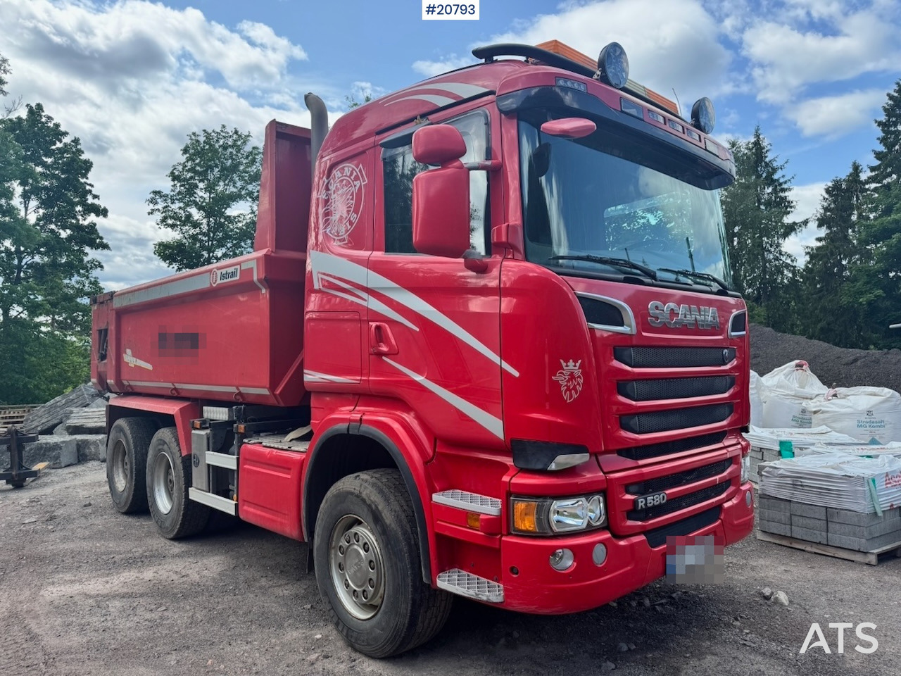 Sklápěč Scania R580: obrázek 8