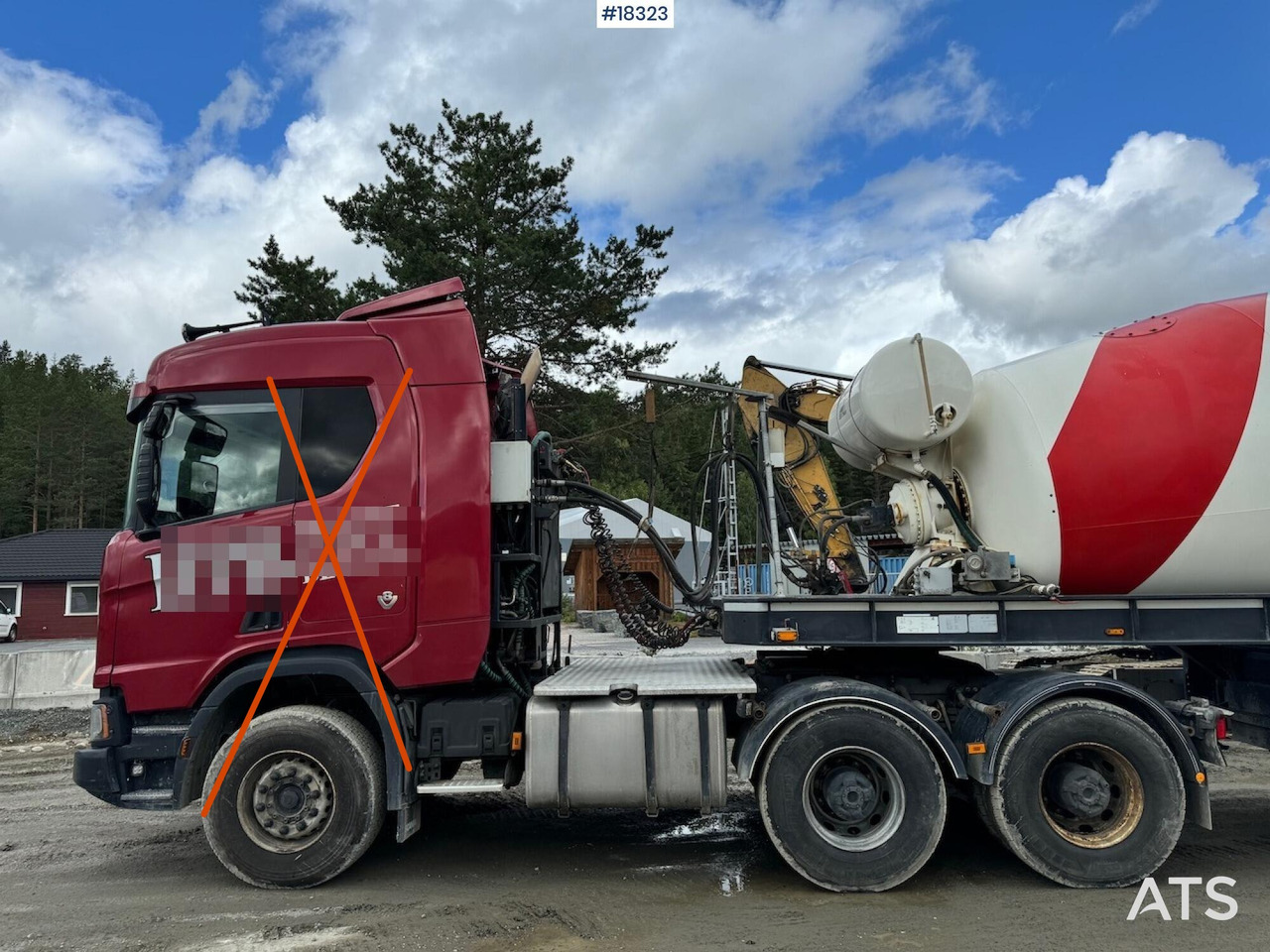 Scania R580 - Autodomíchávač: obrázek 3 Scania R580 - Autodomíchávač: obrázek 3