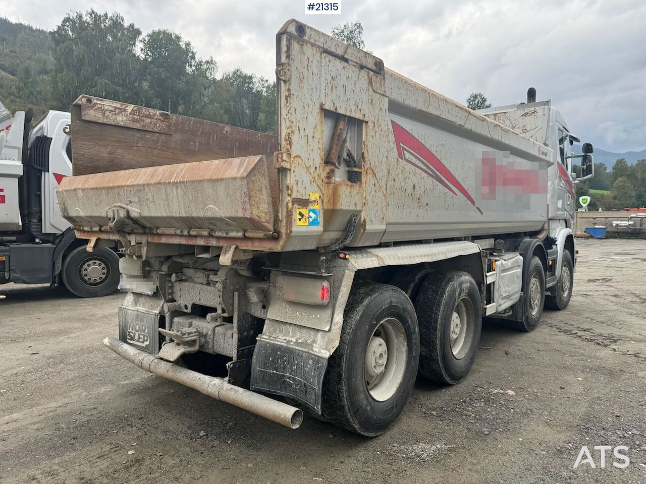 Scania R580 - Sklápěč: obrázek 4 Scania R580 - Sklápěč: obrázek 4