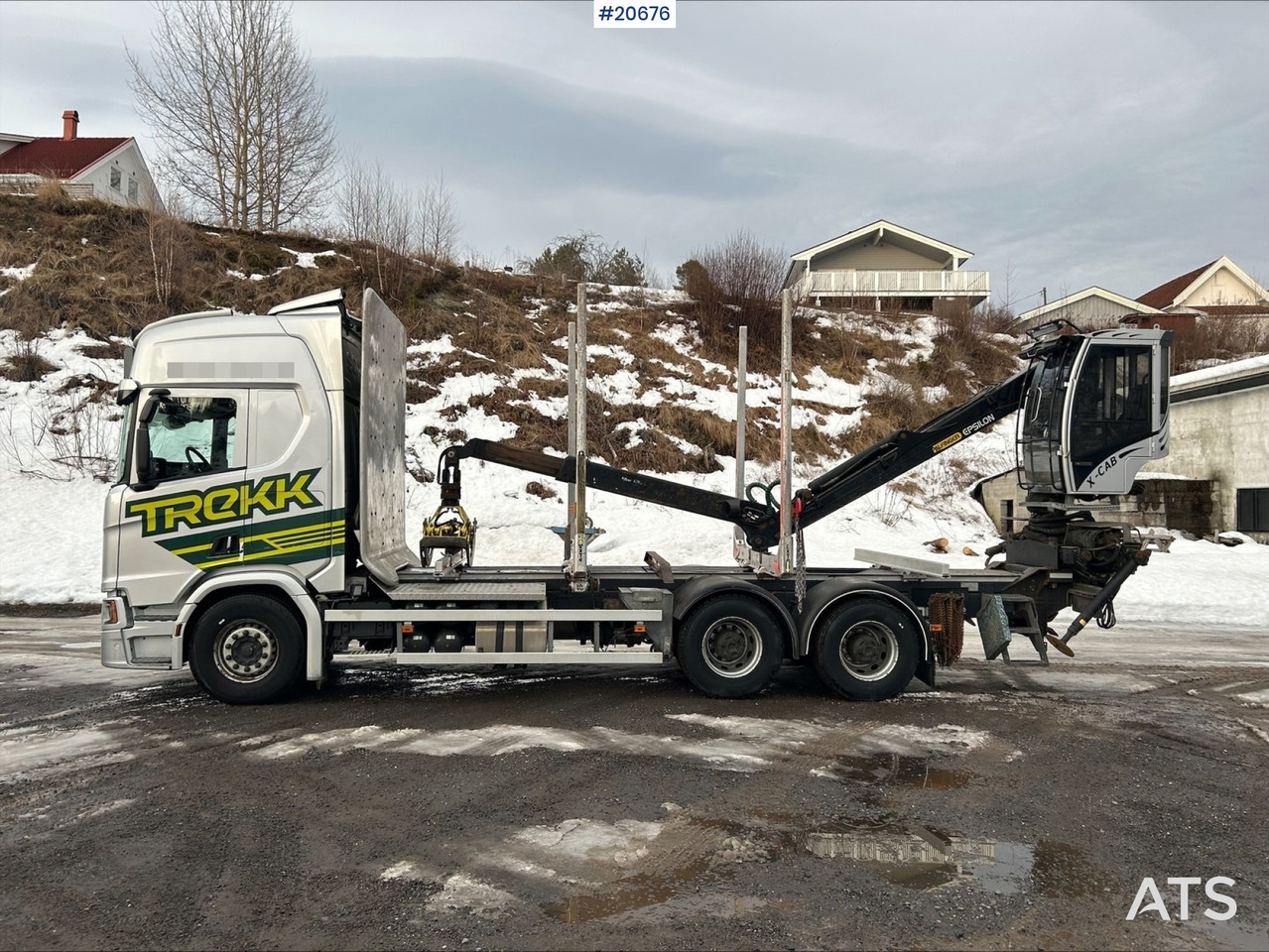 Scania R650 - Lesovůz: obrázek 1 Scania R650 - Lesovůz: obrázek 1