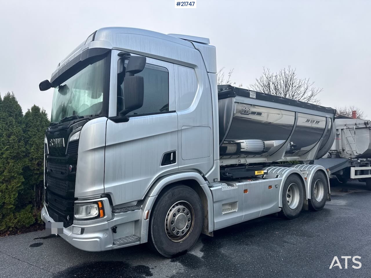 Scania R660 6X4 Asfaltbil m/ Carnehl asfaltkjerre - Sklápěč: obrázek 4 Scania R660 6X4 Asfaltbil m/ Carnehl asfaltkjerre - Sklápěč: obrázek 4