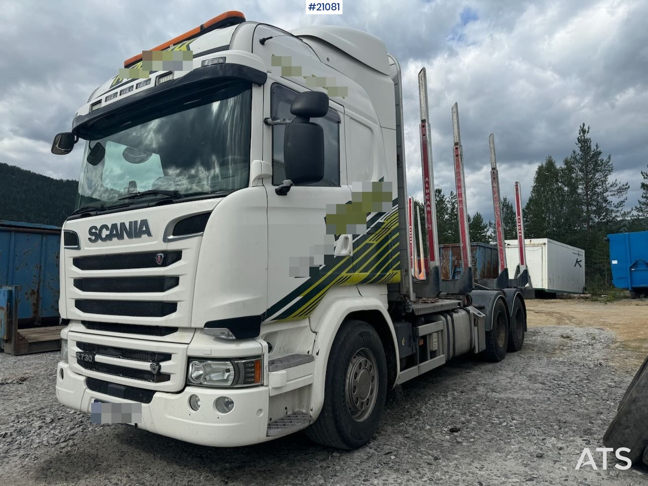 Scania R730 - Lesovůz: obrázek 1 Scania R730 - Lesovůz: obrázek 1