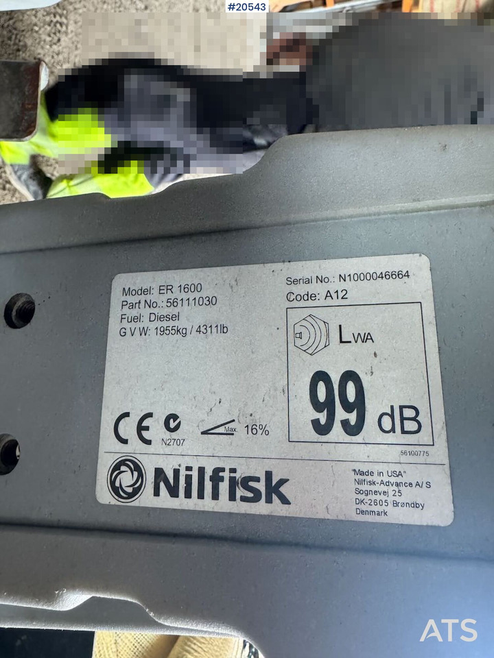 Stavební technika Nilfisk ER1600: obrázek 7