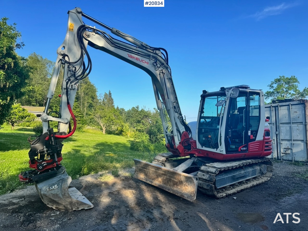 Takeuchi TB290-2 - Mini rýpadlo: obrázek 2 Takeuchi TB290-2 - Mini rýpadlo: obrázek 2