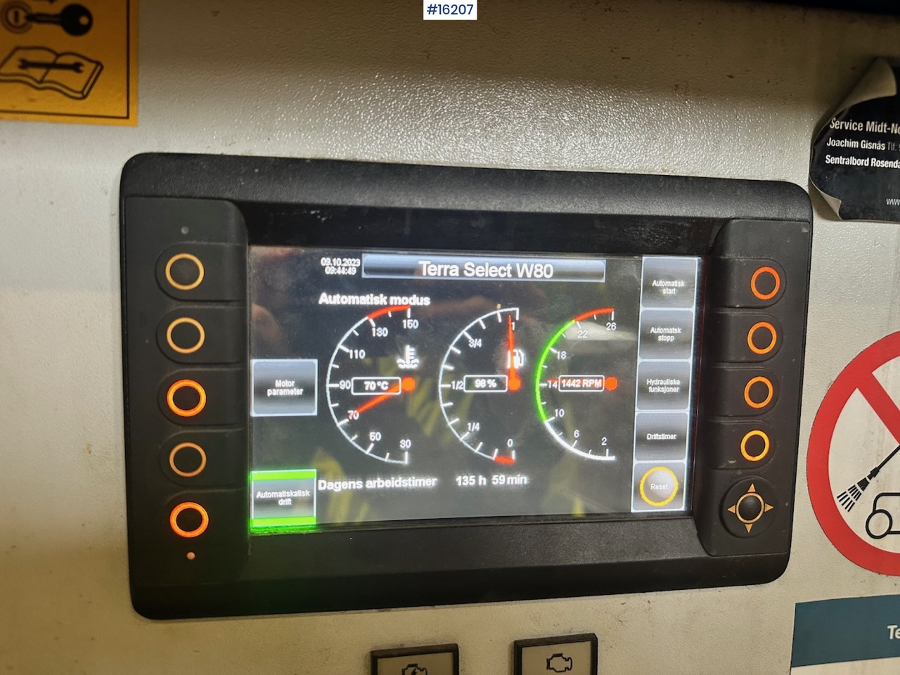 Třídič Terra Select W80 Vindsikt: obrázek 13
