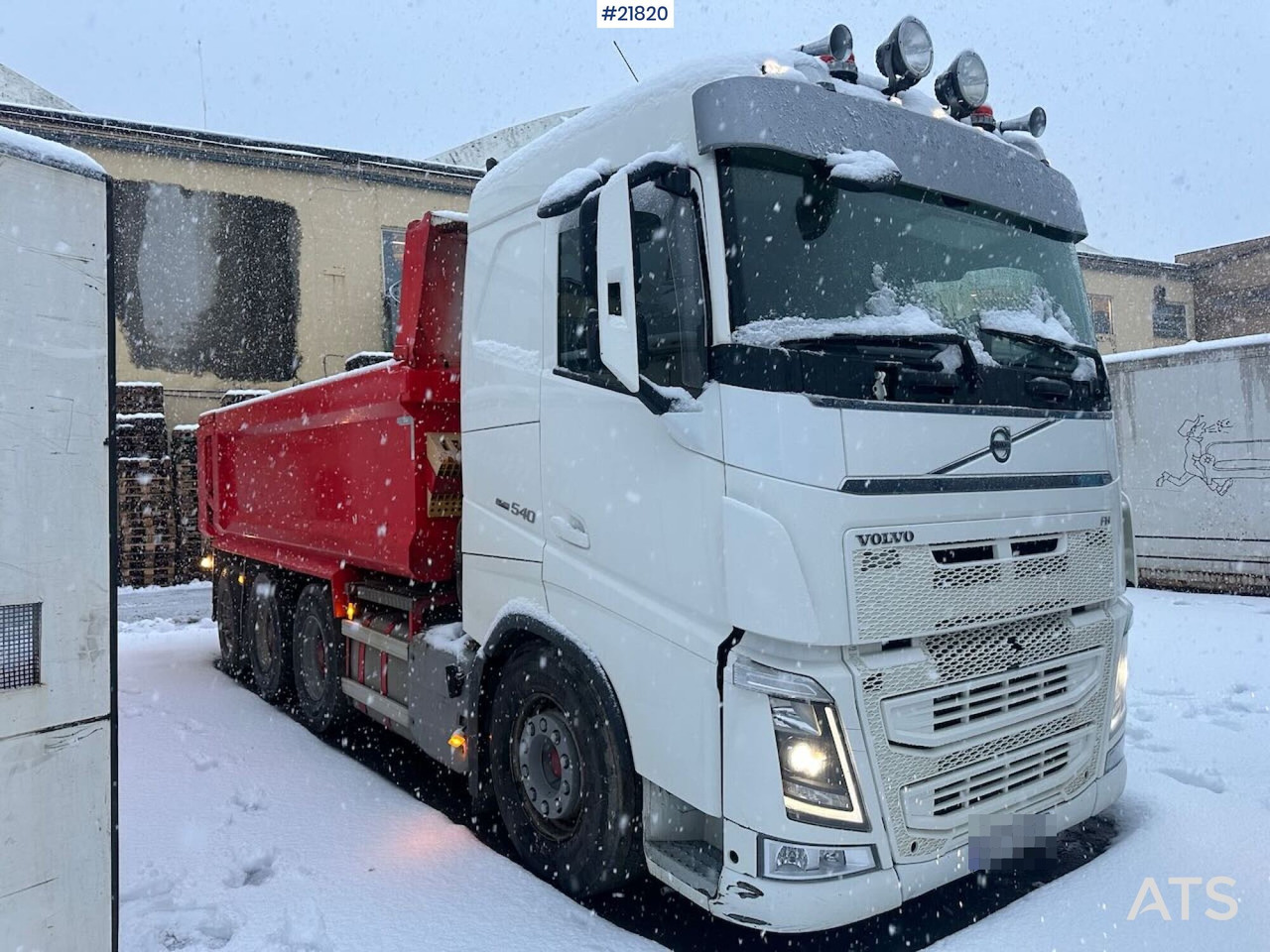 Volvo 2017 Volvo FH540 8x4 tippbil m/ ny dual clutch - Sklápěč: obrázek 3 Volvo 2017 Volvo FH540 8x4 tippbil m/ ny dual clutch - Sklápěč: obrázek 3