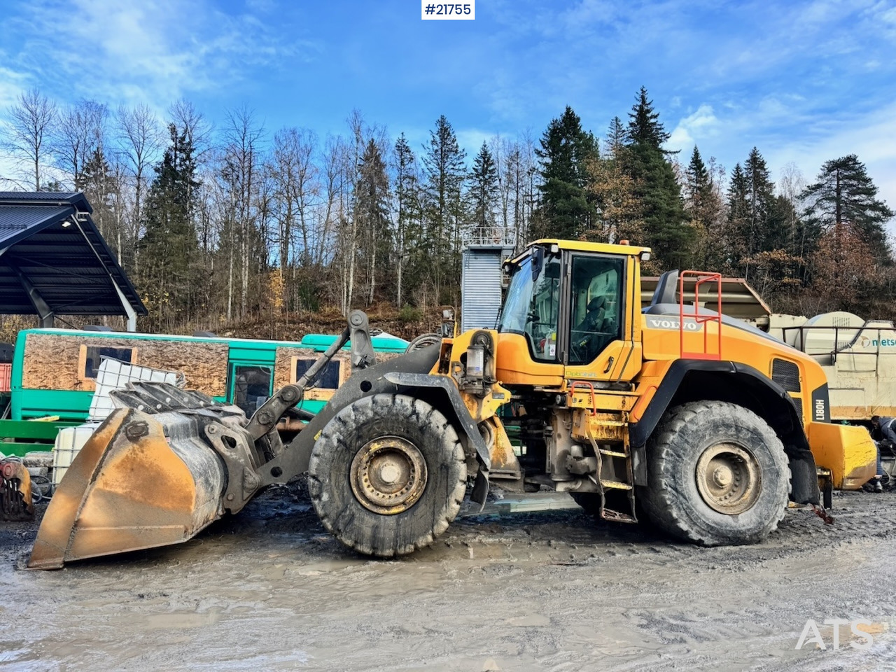 Volvo 2018 Volvo L180H Hjullaster m/ Skuffe. - Kolový nakladač: obrázek 1 Volvo 2018 Volvo L180H Hjullaster m/ Skuffe. - Kolový nakladač: obrázek 1