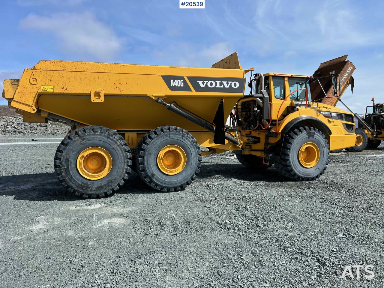 Dampr Volvo A40G: obrázek 15