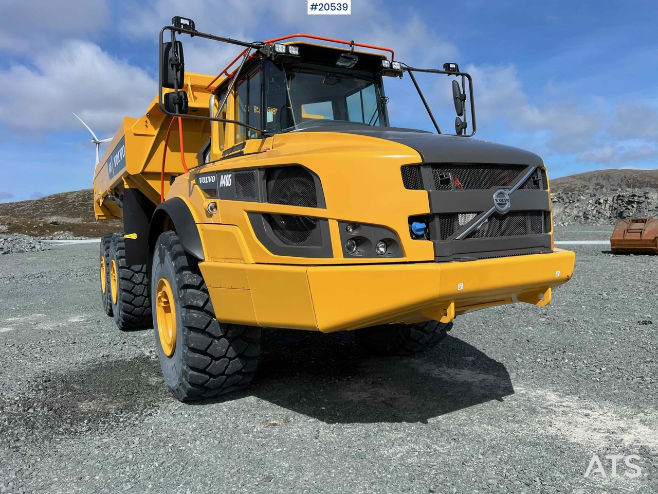 Dampr Volvo A40G: obrázek 8