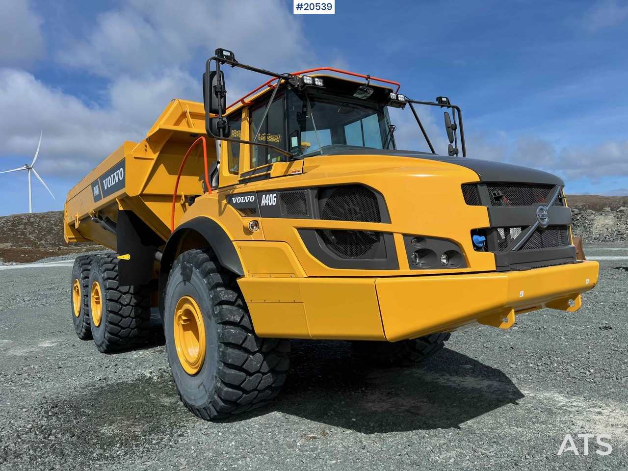 Dampr Volvo A40G: obrázek 9