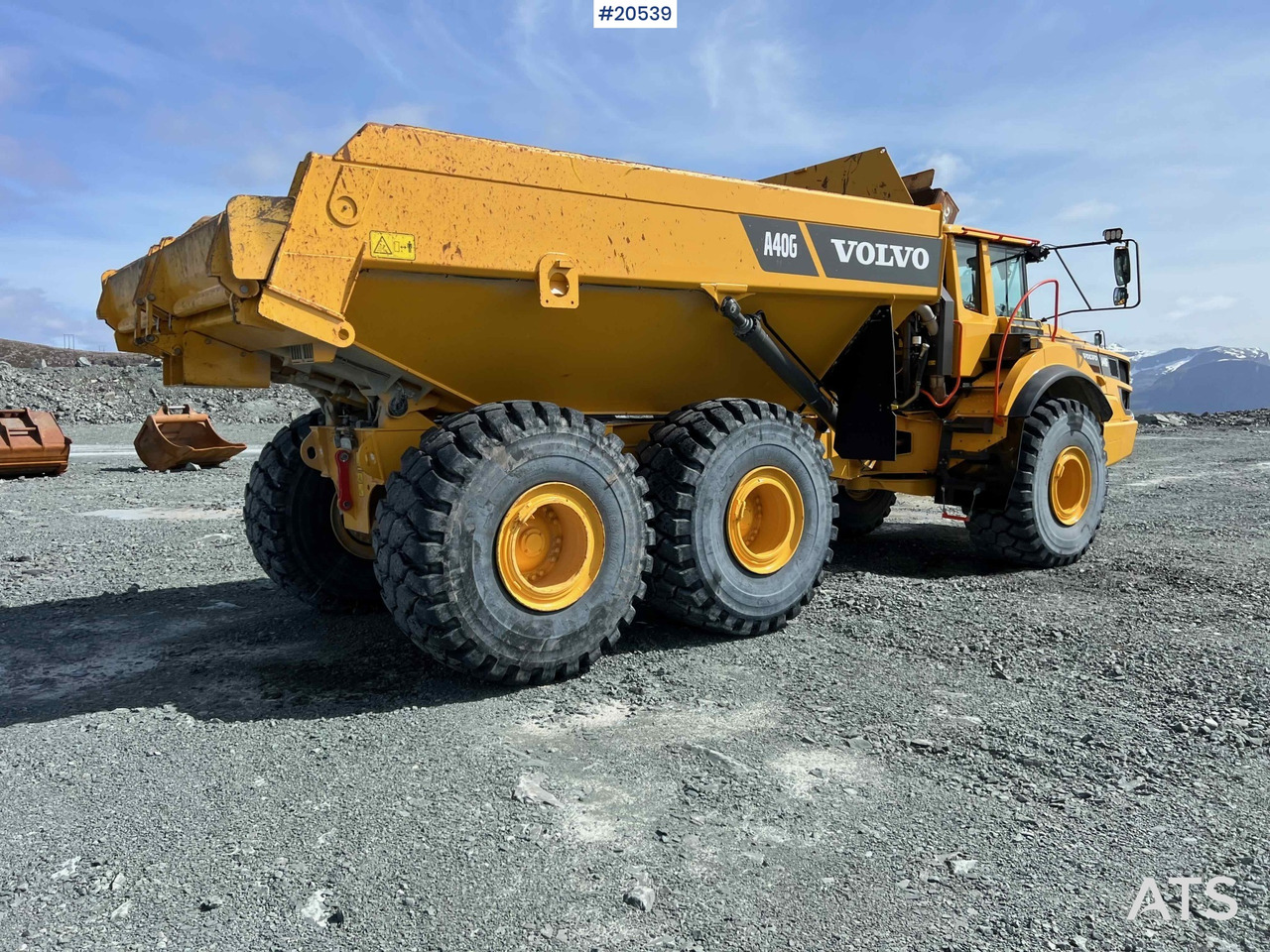 Dampr Volvo A40G: obrázek 18