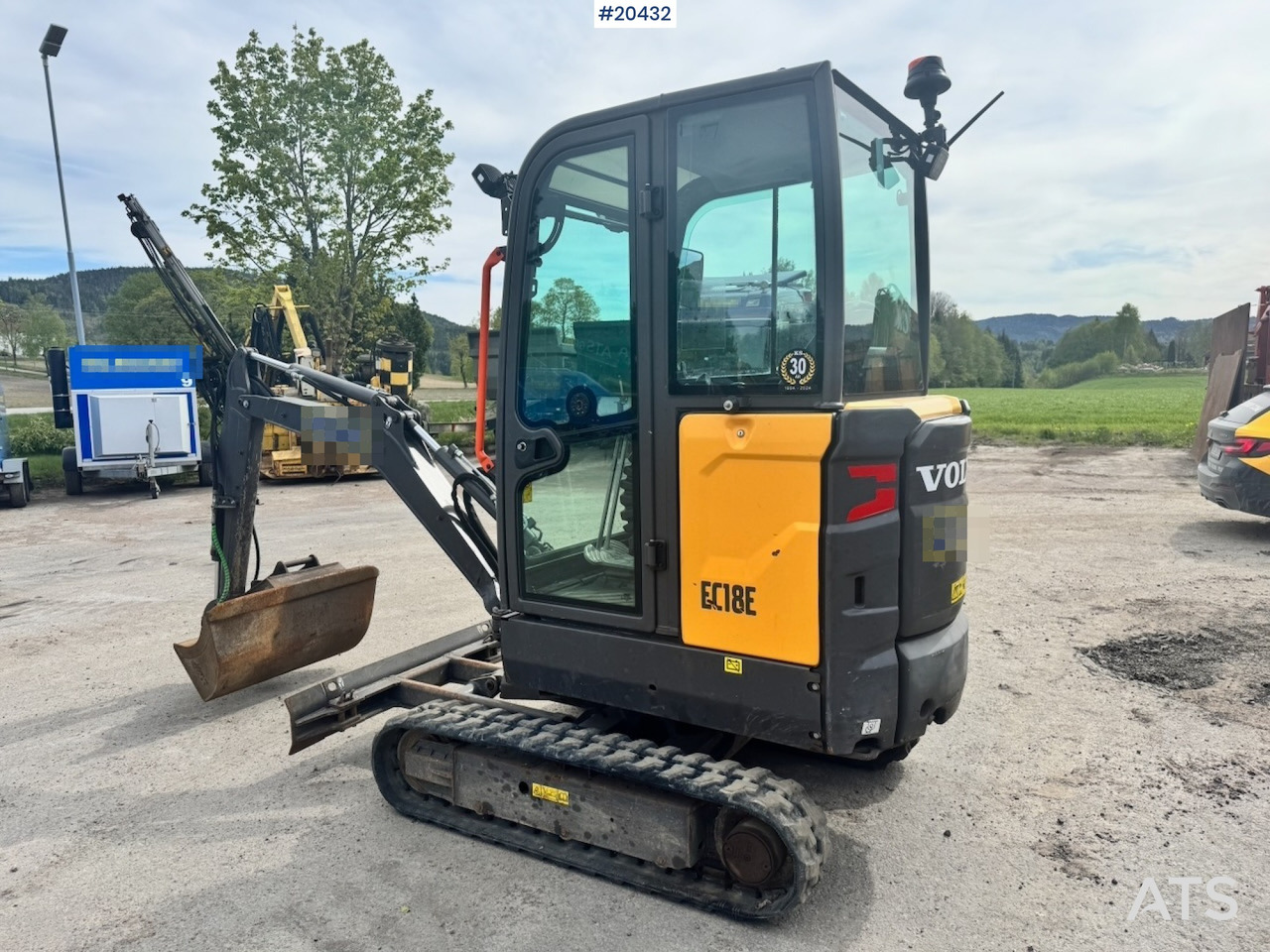 Volvo EC18E - Rýpadlo: obrázek 3 Volvo EC18E - Rýpadlo: obrázek 3