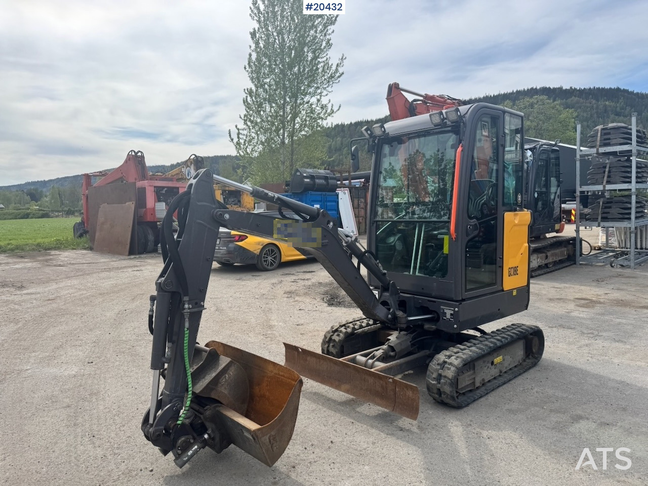 Volvo EC18E - Rýpadlo: obrázek 1 Volvo EC18E - Rýpadlo: obrázek 1