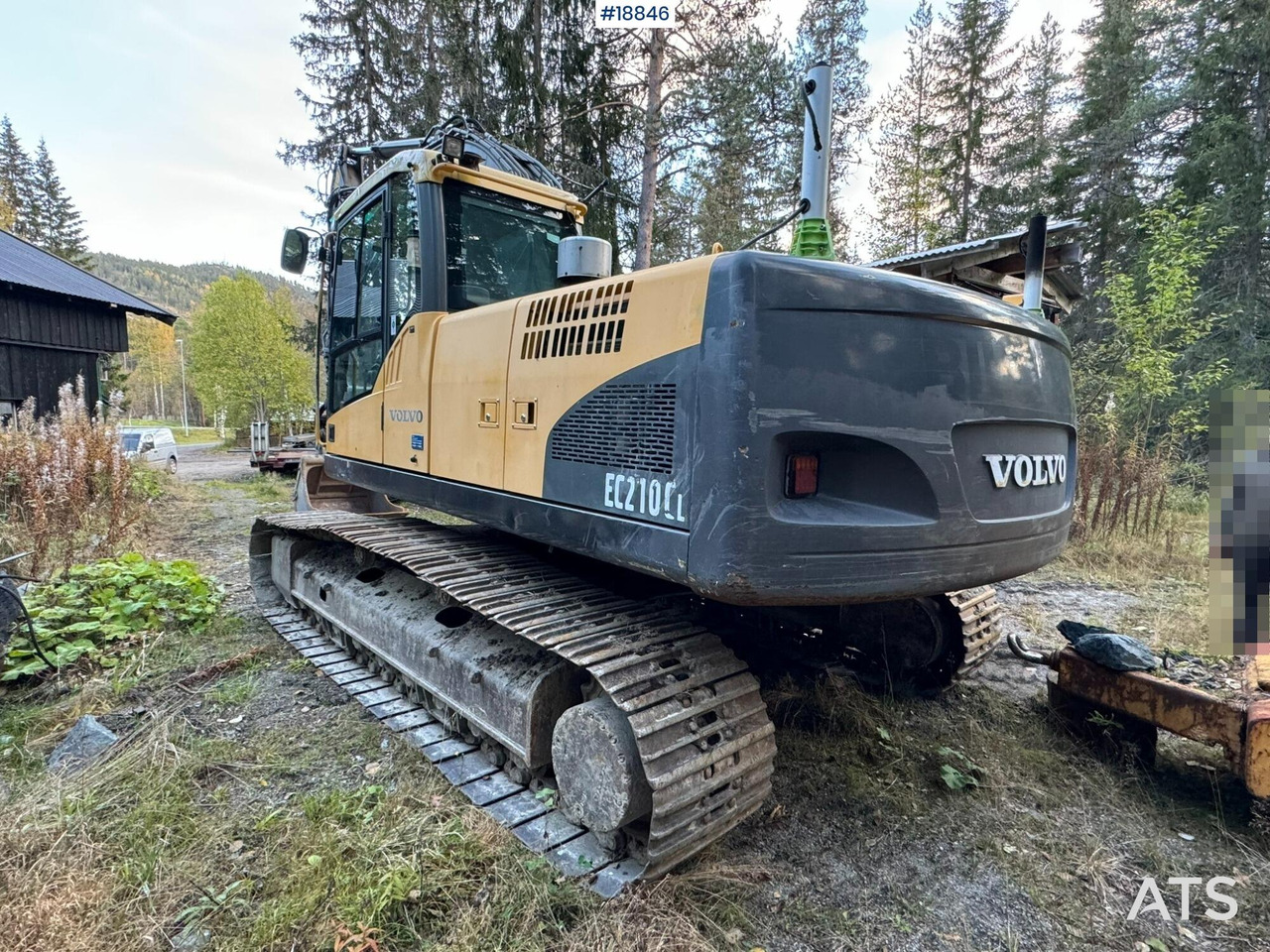 Volvo EC210CL - Pásové rýpadlo: obrázek 4 Volvo EC210CL - Pásové rýpadlo: obrázek 4