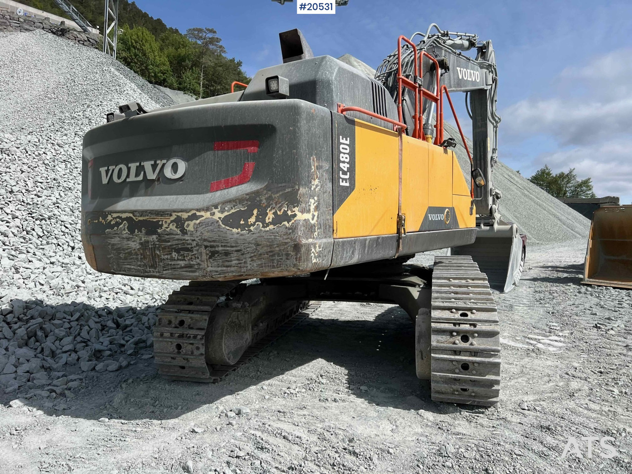 Rýpadlo Volvo EC480E: obrázek 8