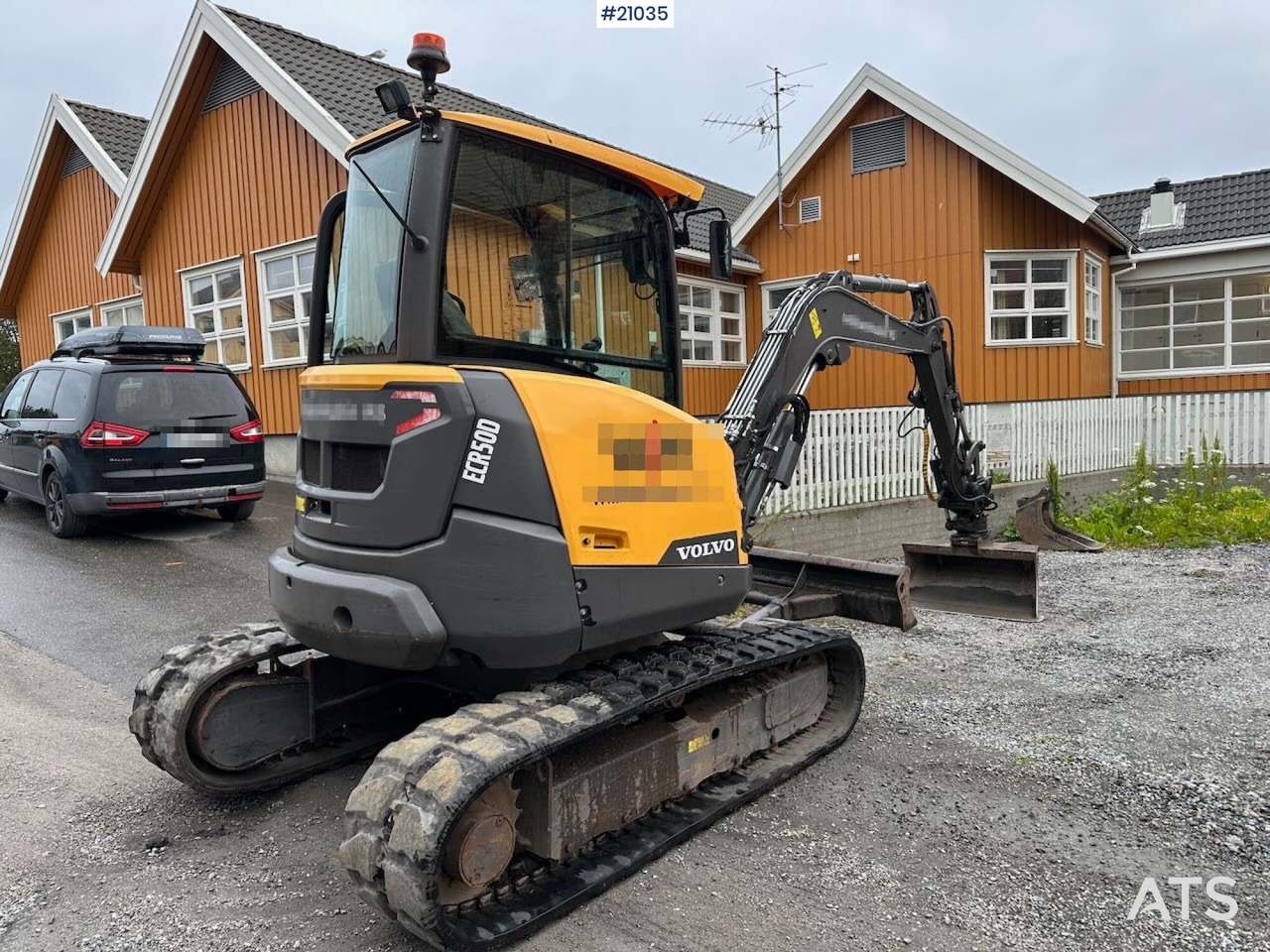 Volvo ECR 50D - Pásové rýpadlo: obrázek 4 Volvo ECR 50D - Pásové rýpadlo: obrázek 4