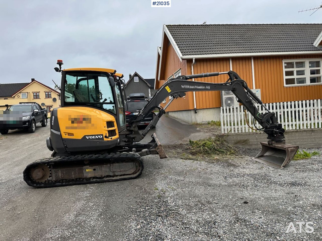 Volvo ECR 50D - Pásové rýpadlo: obrázek 3 Volvo ECR 50D - Pásové rýpadlo: obrázek 3