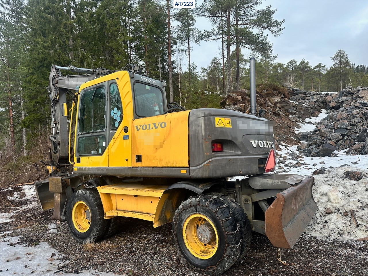 Volvo EW160B - Rýpadlo: obrázek 3 Volvo EW160B - Rýpadlo: obrázek 3