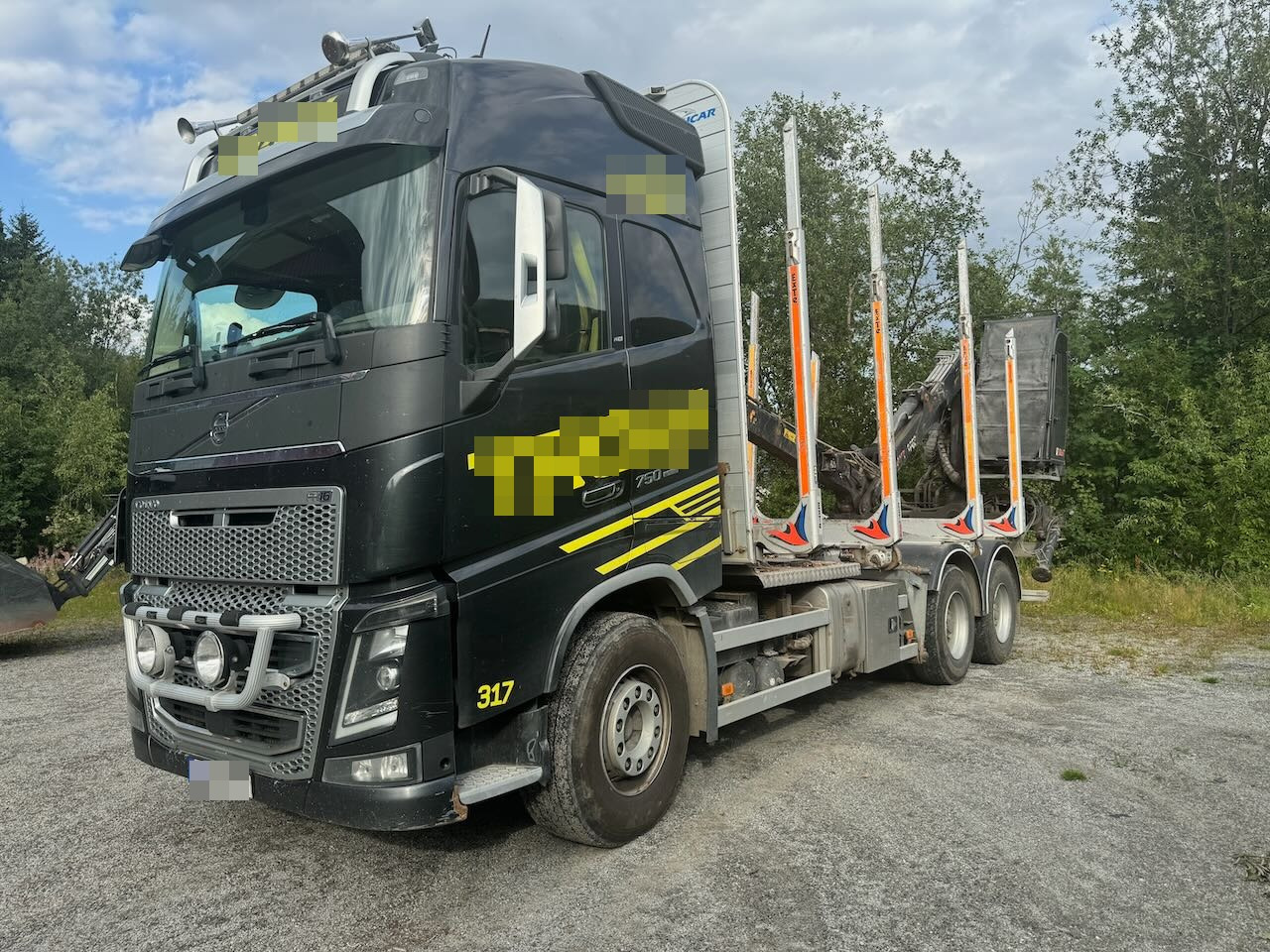 Volvo FH16 750 - Lesovůz: obrázek 1 Volvo FH16 750 - Lesovůz: obrázek 1