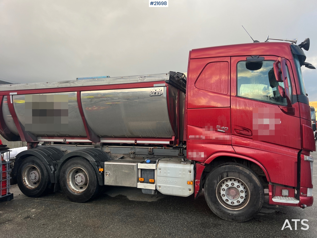 Volvo FH540 6x4 tippbil m/ asfaltkasse og tippkasse - Sklápěč: obrázek 1 Volvo FH540 6x4 tippbil m/ asfaltkasse og tippkasse - Sklápěč: obrázek 1