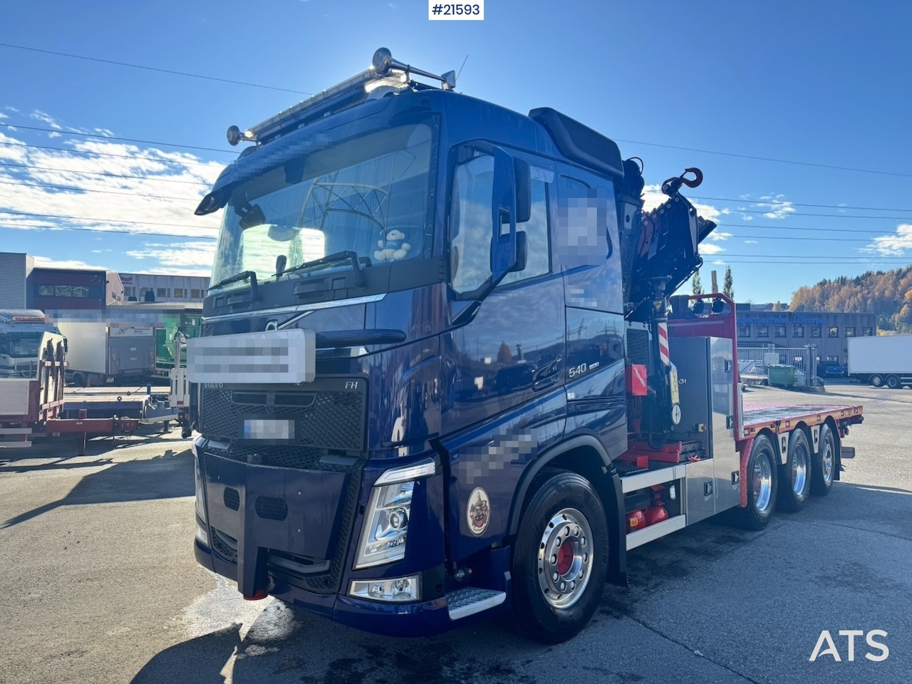 Volvo FH540 Kombibil - Auto s hydraulickou rukou: obrázek 1 Volvo FH540 Kombibil - Auto s hydraulickou rukou: obrázek 1