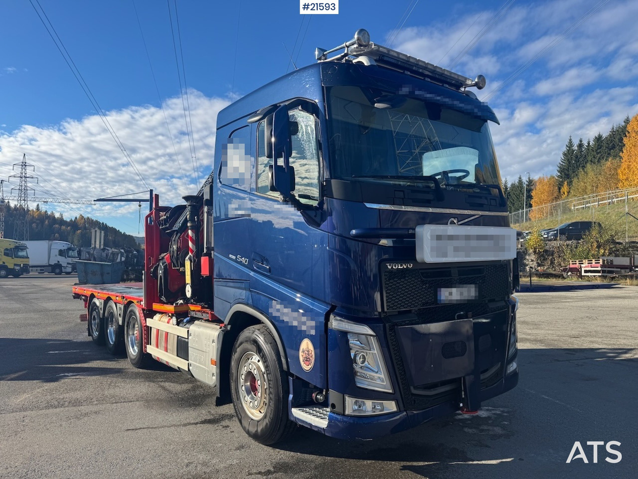 Volvo FH540 Kombibil - Auto s hydraulickou rukou: obrázek 2 Volvo FH540 Kombibil - Auto s hydraulickou rukou: obrázek 2