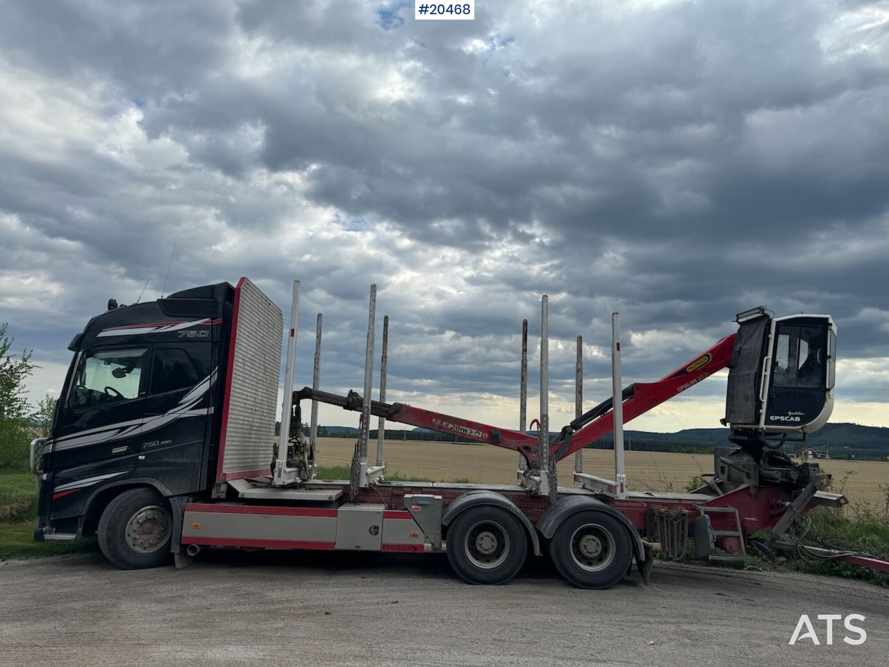 Volvo FH750 - Lesovůz: obrázek 2 Volvo FH750 - Lesovůz: obrázek 2
