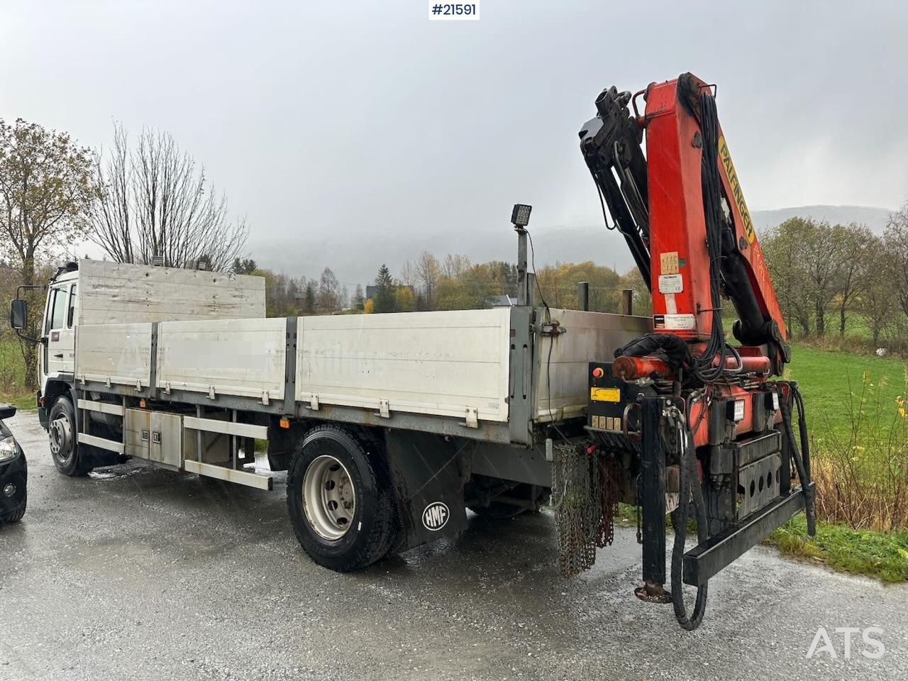 Volvo FL 6 planbil m/ bakmontert kran. SE VIDEO - Auto s hydraulickou rukou: obrázek 4 Volvo FL 6 planbil m/ bakmontert kran. SE VIDEO - Auto s hydraulickou rukou: obrázek 4