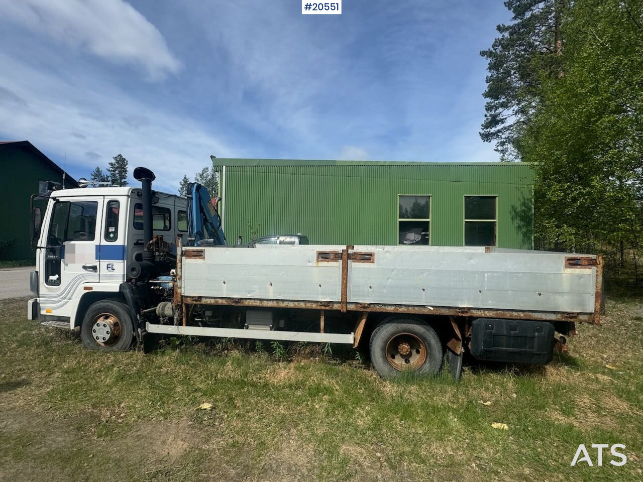 Volvo FL4 - Nákladní automobil valníkový/ Plošinový, Auto s hydraulickou rukou: obrázek 2 Volvo FL4 - Nákladní automobil valníkový/ Plošinový, Auto s hydraulickou rukou: obrázek 2