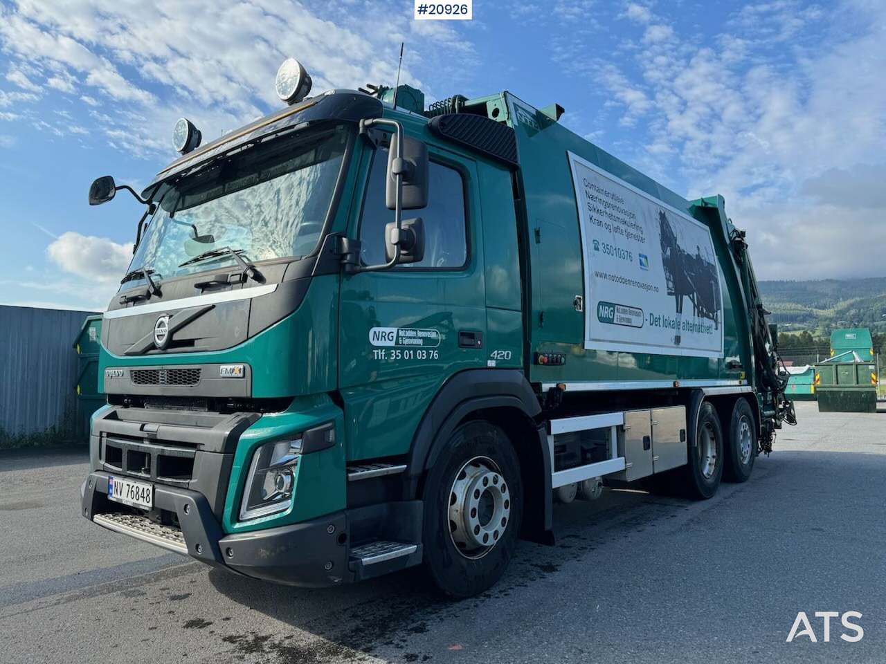 Volvo FMX 420 - Vůz na odvoz odpadků: obrázek 1 Volvo FMX 420 - Vůz na odvoz odpadků: obrázek 1