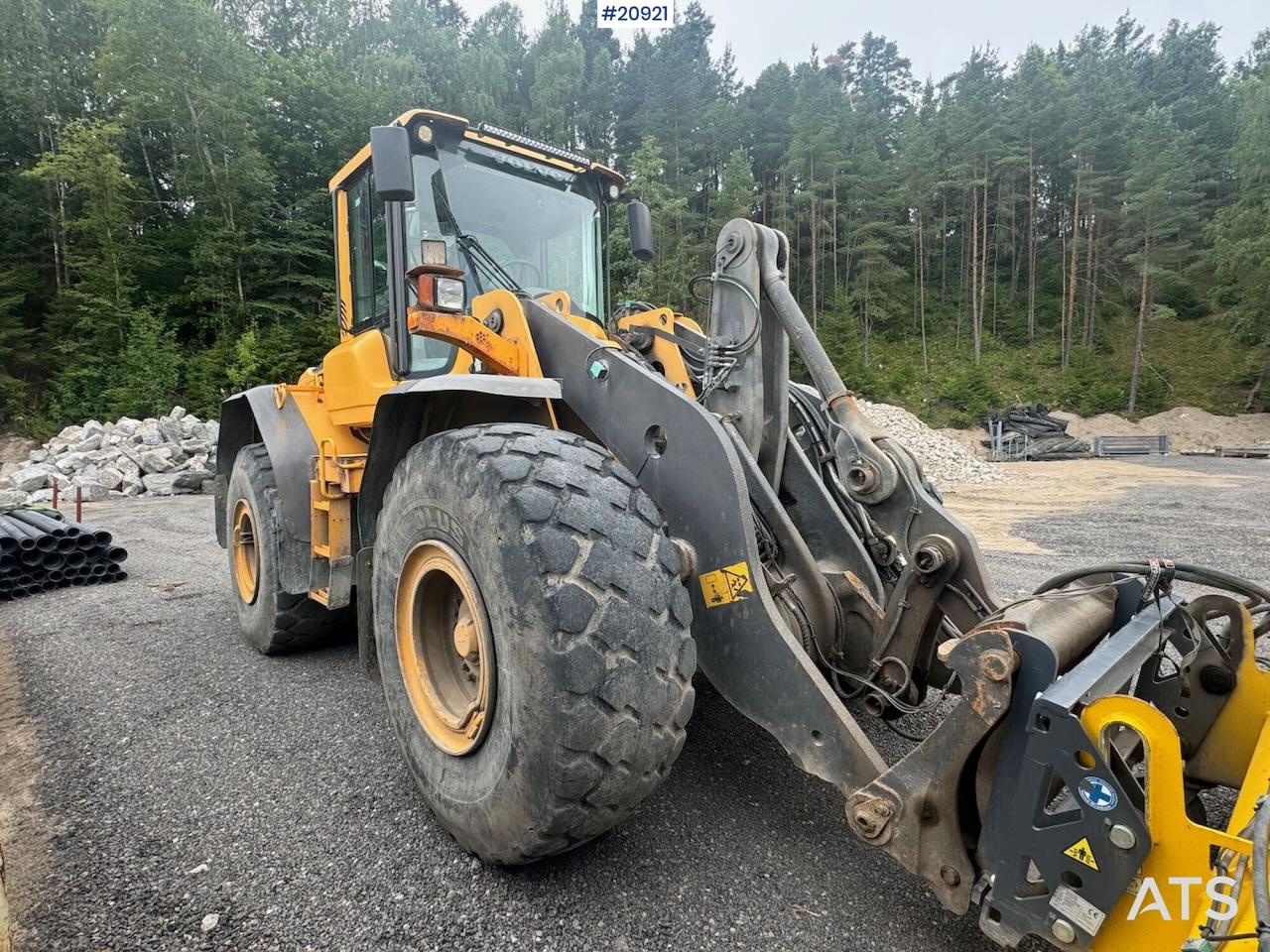 Volvo L110F - Kolový nakladač: obrázek 4 Volvo L110F - Kolový nakladač: obrázek 4