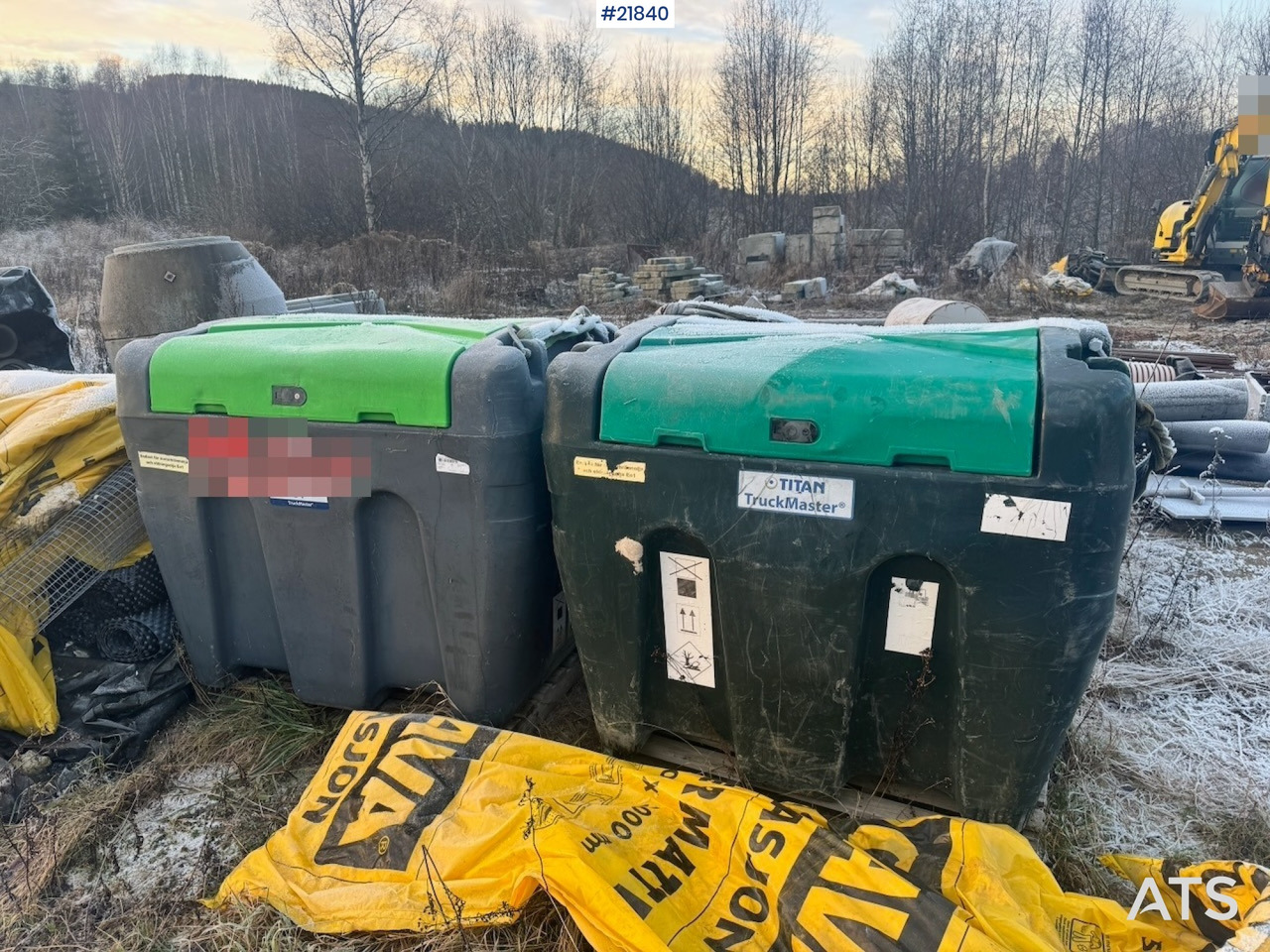 Dieseltanker med Pumpe. - Skladovací nádrž: obrázek 1 Dieseltanker med Pumpe. - Skladovací nádrž: obrázek 1