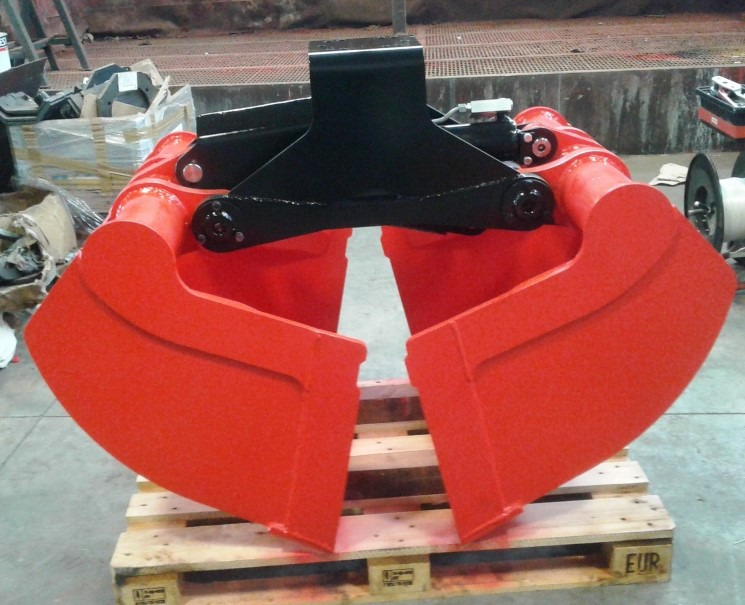 Clamshell bucket for digging BV-M 400 - Lžícový drapák pro Hydraulická ruka: obrázek 2 Clamshell bucket for digging BV-M 400 - Lžícový drapák pro Hydraulická ruka: obrázek 2