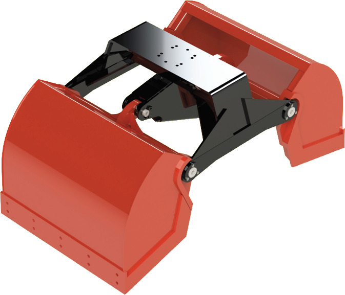 Clamshell bucket with high capacity BV-S 500 - Lžícový drapák pro Hydraulická ruka: obrázek 1 Clamshell bucket with high capacity BV-S 500 - Lžícový drapák pro Hydraulická ruka: obrázek 1