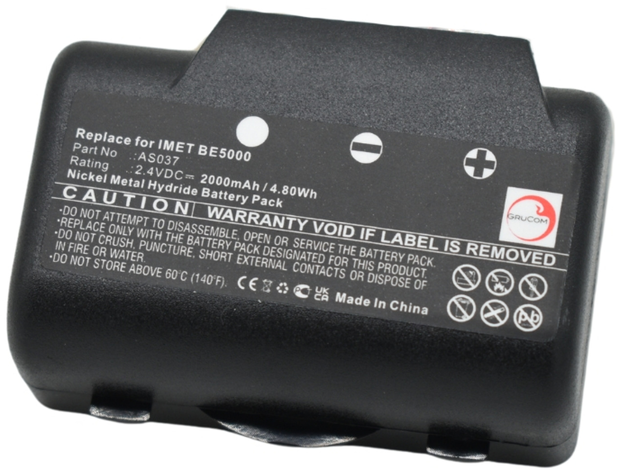 Compatible battery Imet AS037,BE5000 - Akumulátor pro Hydraulická ruka: obrázek 3 Compatible battery Imet AS037,BE5000 - Akumulátor pro Hydraulická ruka: obrázek 3