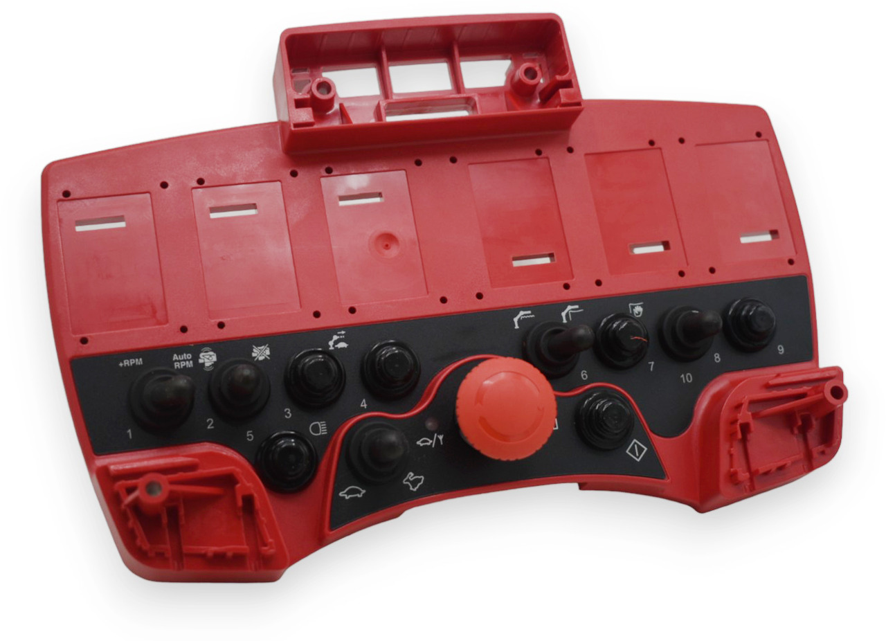 Red upper protective for Scanreco P2 Mini remote w EEA 5057 - Elektrický systém pro Hydraulická ruka: obrázek 2 Red upper protective for Scanreco P2 Mini remote w EEA 5057 - Elektrický systém pro Hydraulická ruka: obrázek 2