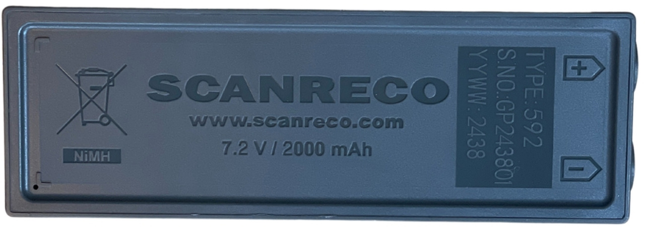 Scanreco original battery EEA2512 - Akumulátor pro Hydraulická ruka: obrázek 3 Scanreco original battery EEA2512 - Akumulátor pro Hydraulická ruka: obrázek 3