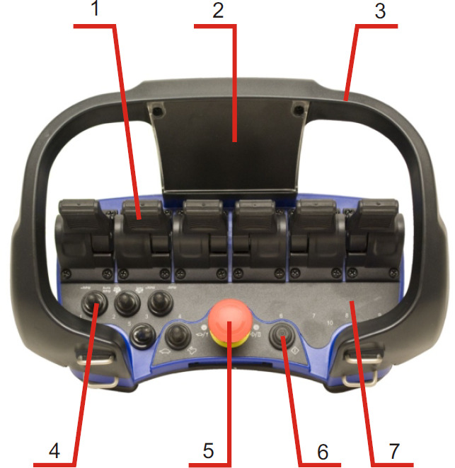 Switch with rubber protection Scanreco RC400 - Elektrický systém pro Hydraulická ruka: obrázek 1 Switch with rubber protection Scanreco RC400 - Elektrický systém pro Hydraulická ruka: obrázek 1
