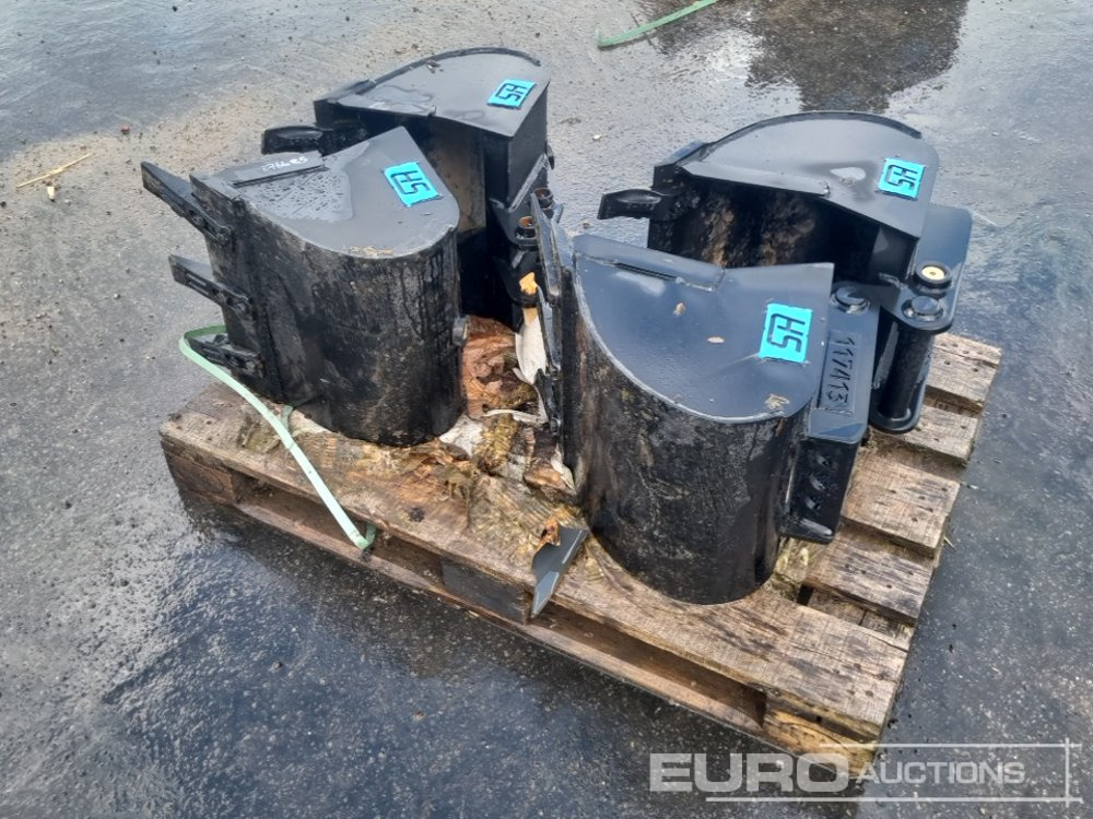 16" (2 of), 18" (2 of) Digging Buckets to suit Mini Excavator - Lžíce: obrázek 4 16" (2 of), 18" (2 of) Digging Buckets to suit Mini Excavator - Lžíce: obrázek 4