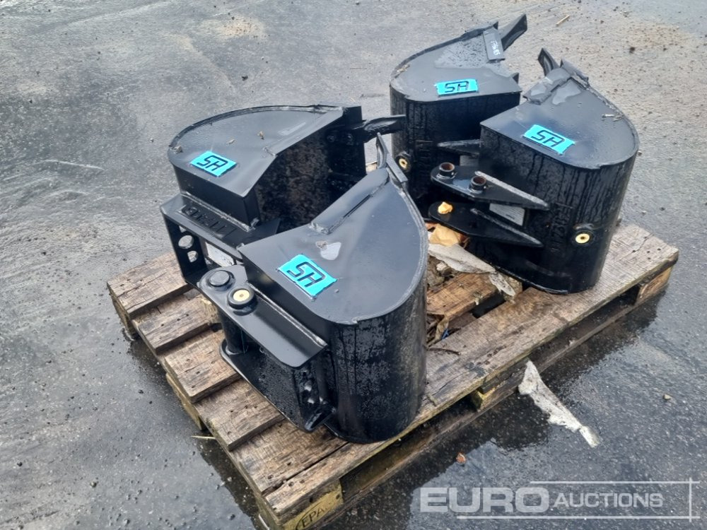 16" (2 of), 18" (2 of) Digging Buckets to suit Mini Excavator - Lžíce: obrázek 1 16" (2 of), 18" (2 of) Digging Buckets to suit Mini Excavator - Lžíce: obrázek 1