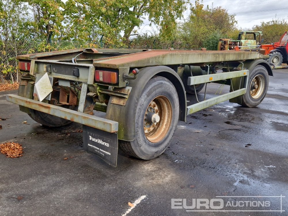1992 RCA1850-65HE Twin Axle Container Trailer, max.18000 kg (German Reg. Docs. Available) - Hákový/ Ramenový nosič přívěs: obrázek 5 1992 RCA1850-65HE Twin Axle Container Trailer, max.18000 kg (German Reg. Docs. Available) - Hákový/ Ramenový nosič přívěs: obrázek 5
